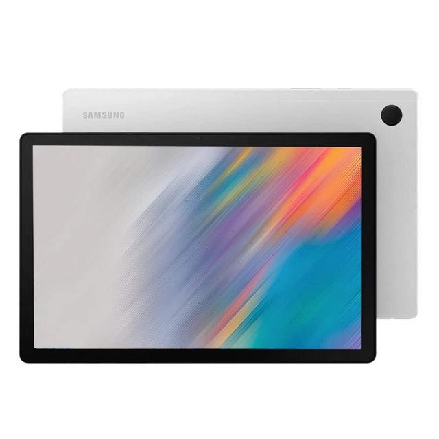 SAMSUNG Galaxy Tab A8 10.5” 64GB Android Tablet, LCD Screen, Kids Content, Smart Switch, Long Lasting Battery, US Version, 2022, Silver, Amazon Exclusive