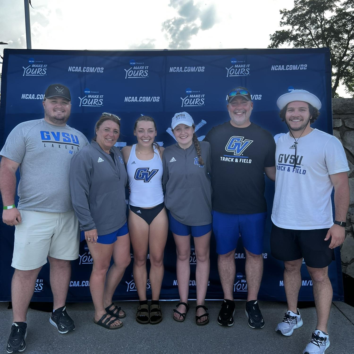 Taylor's last track meet. Jacob traveled to every meet.