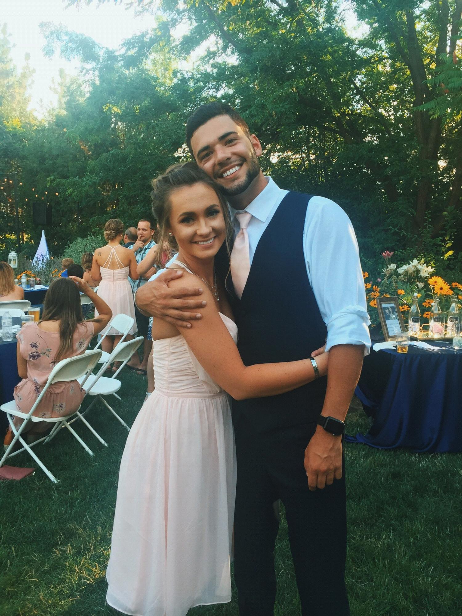 Us at Alex and Zander's wedding in 2017!