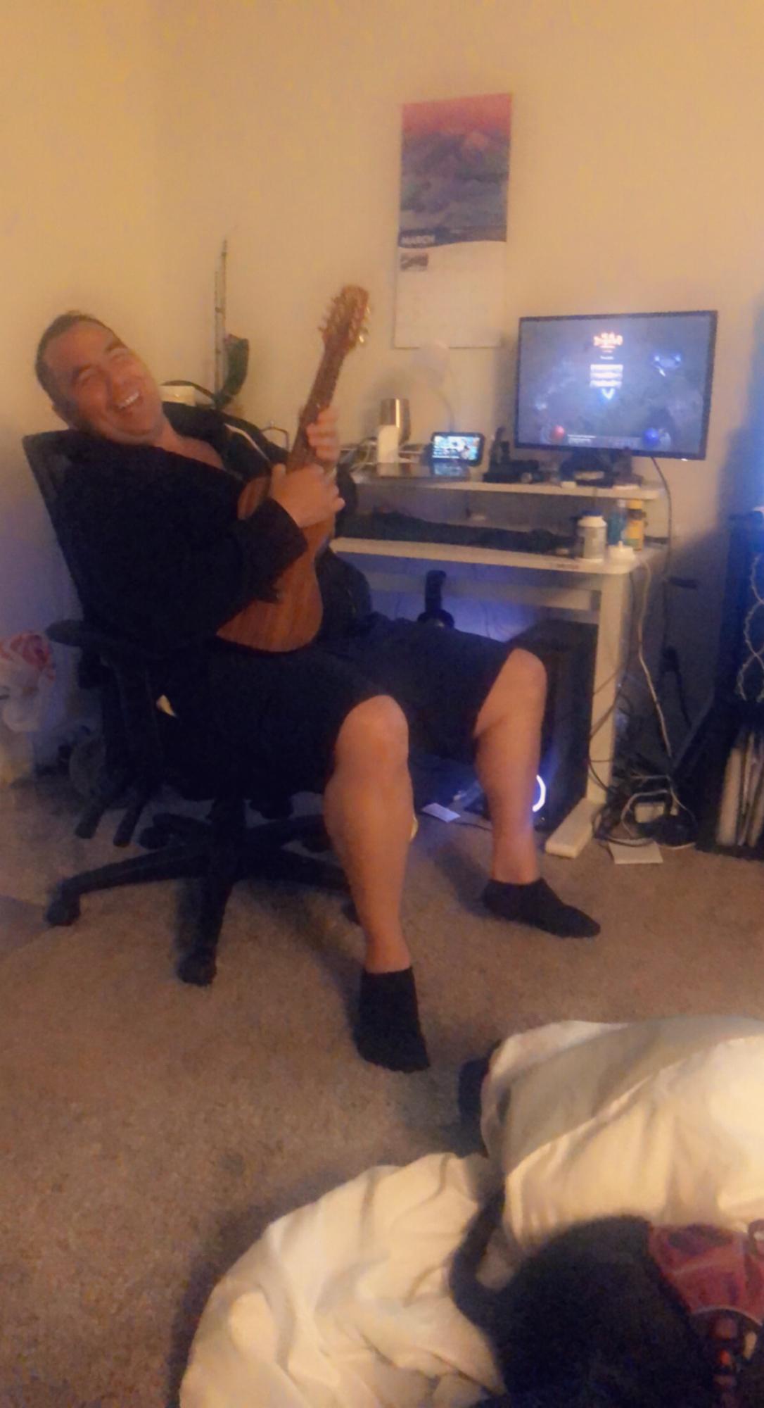 His happy place 😊