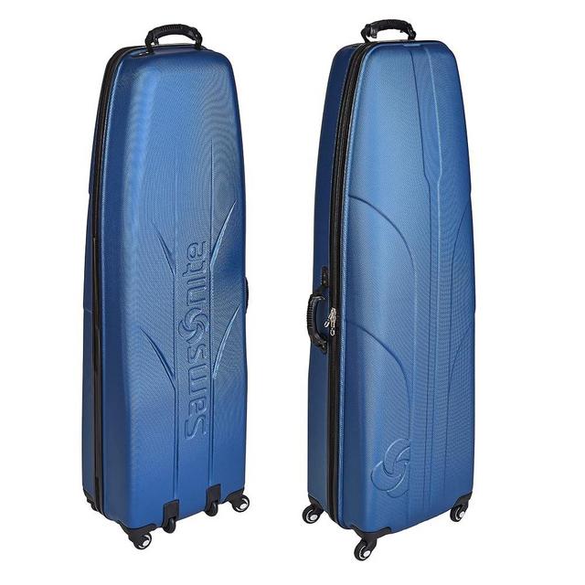 Samsonite 6850 Golf Hard Sided Travel Cover Case, Lightweight & Durable ABS Shell, 4 Spinner Wheels for Easy Maneuverabity