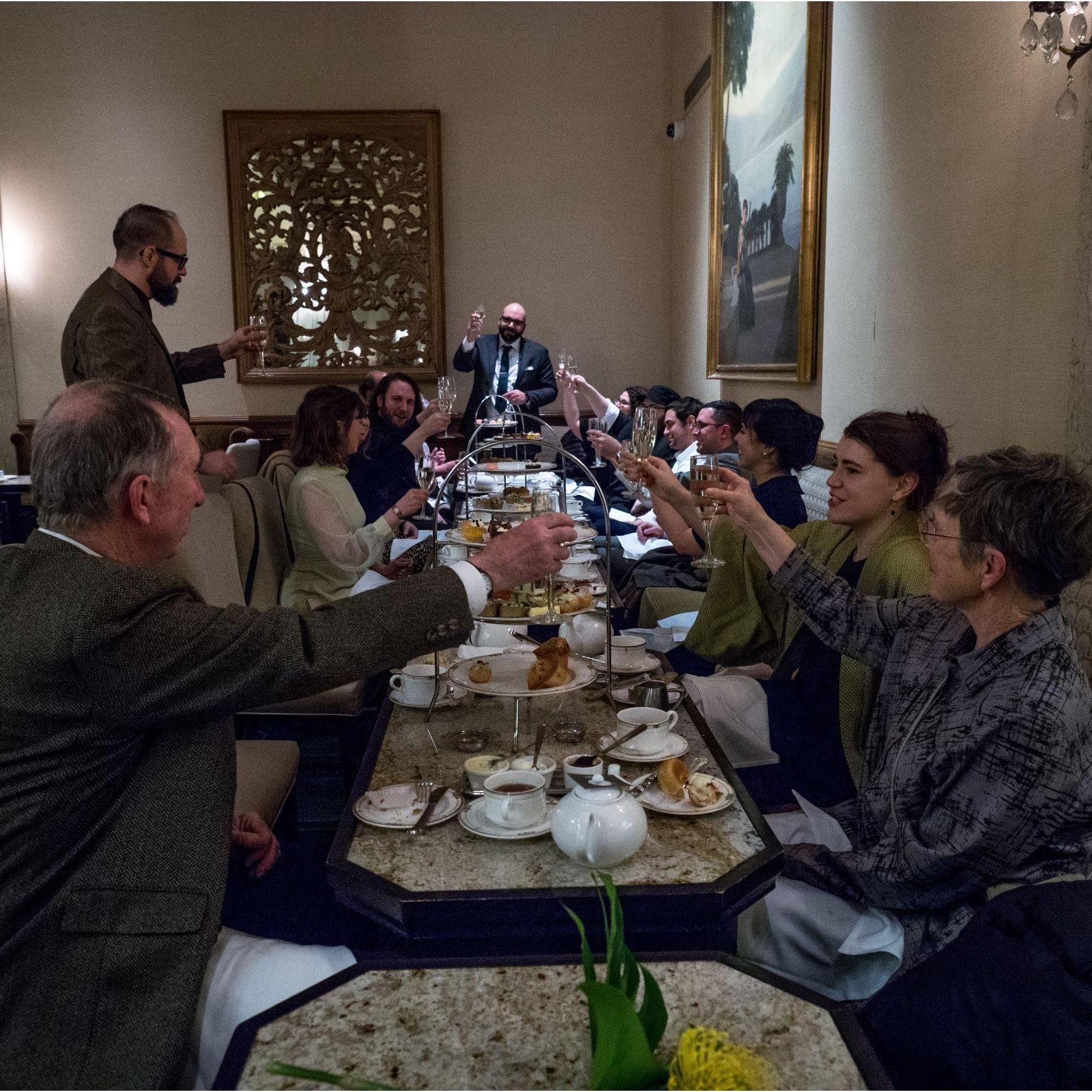 Tea at the Drake hotel after City Hall