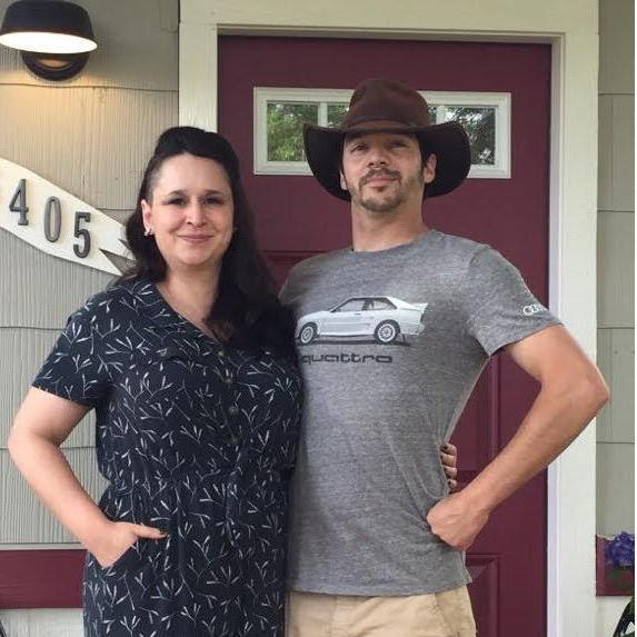 Our first home we bought together in 2018 where the garages almost have more space than the house : )