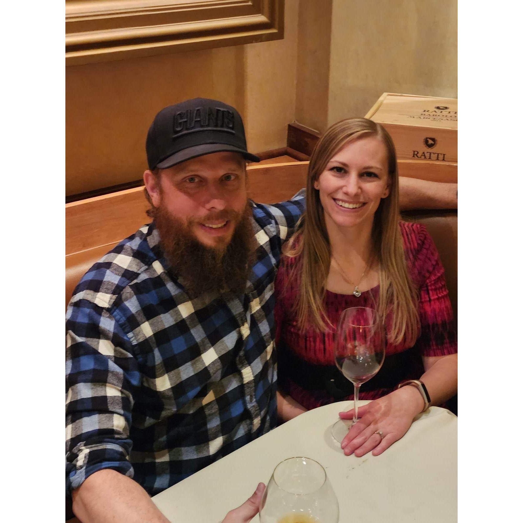 Our 4 Year Dating Anniversary Dinner