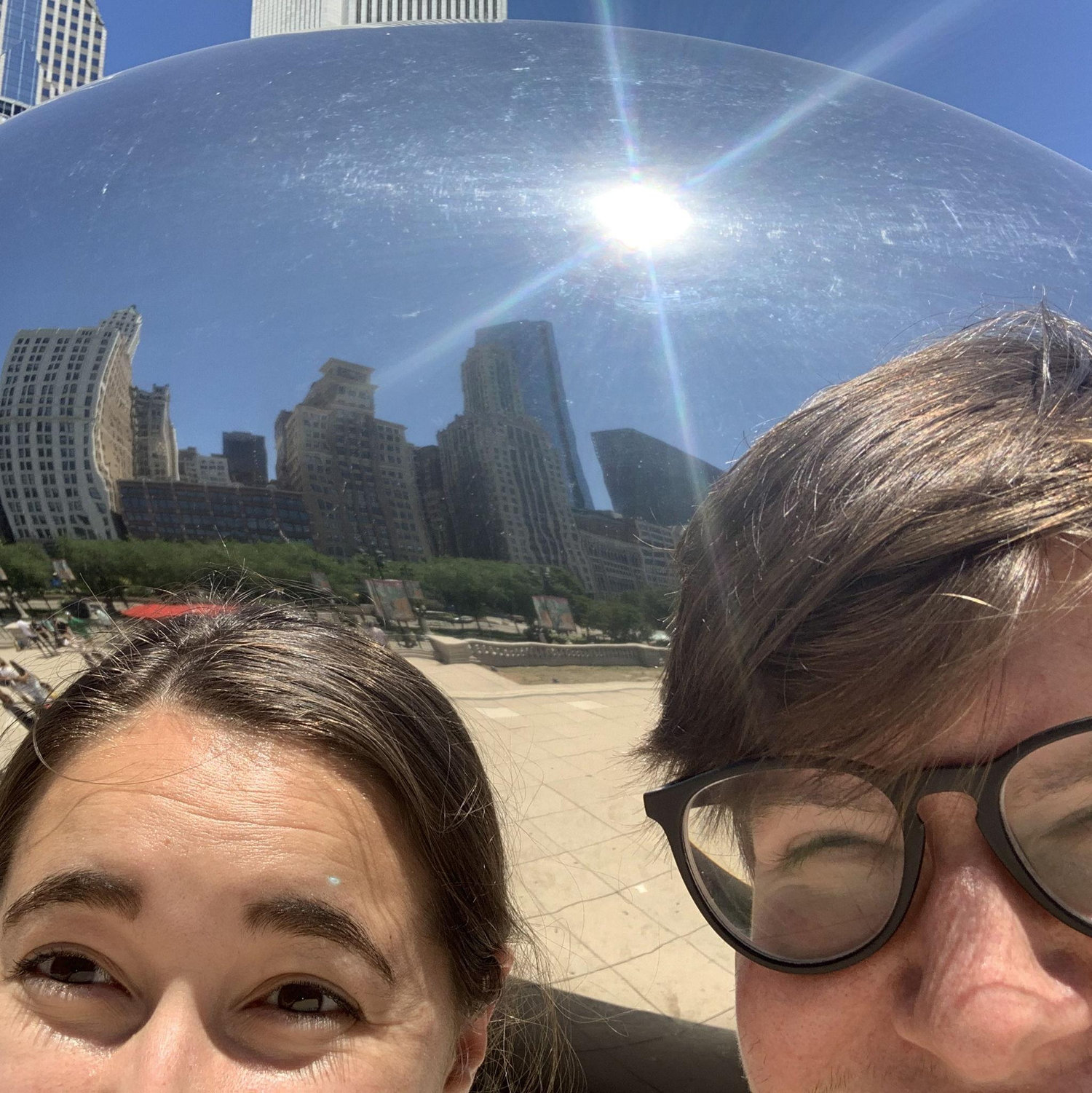 Blake's graduation trip to Chicago featuring the BEAN!