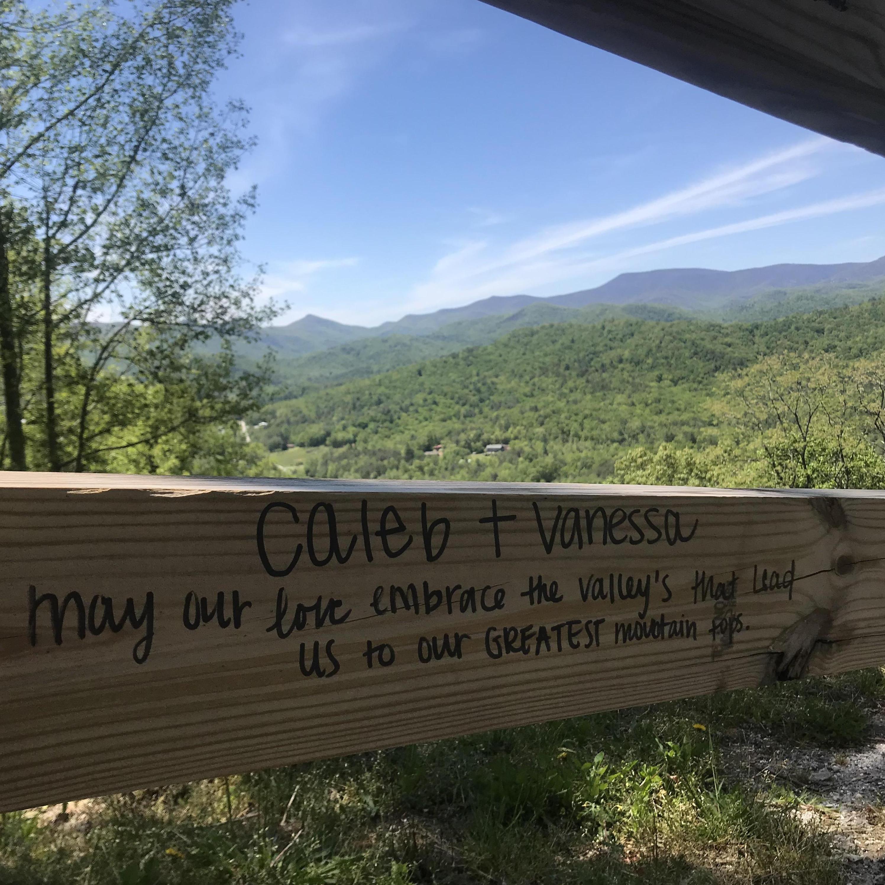 This is our favorite place and our reminder that our love is unique and will sustain us.