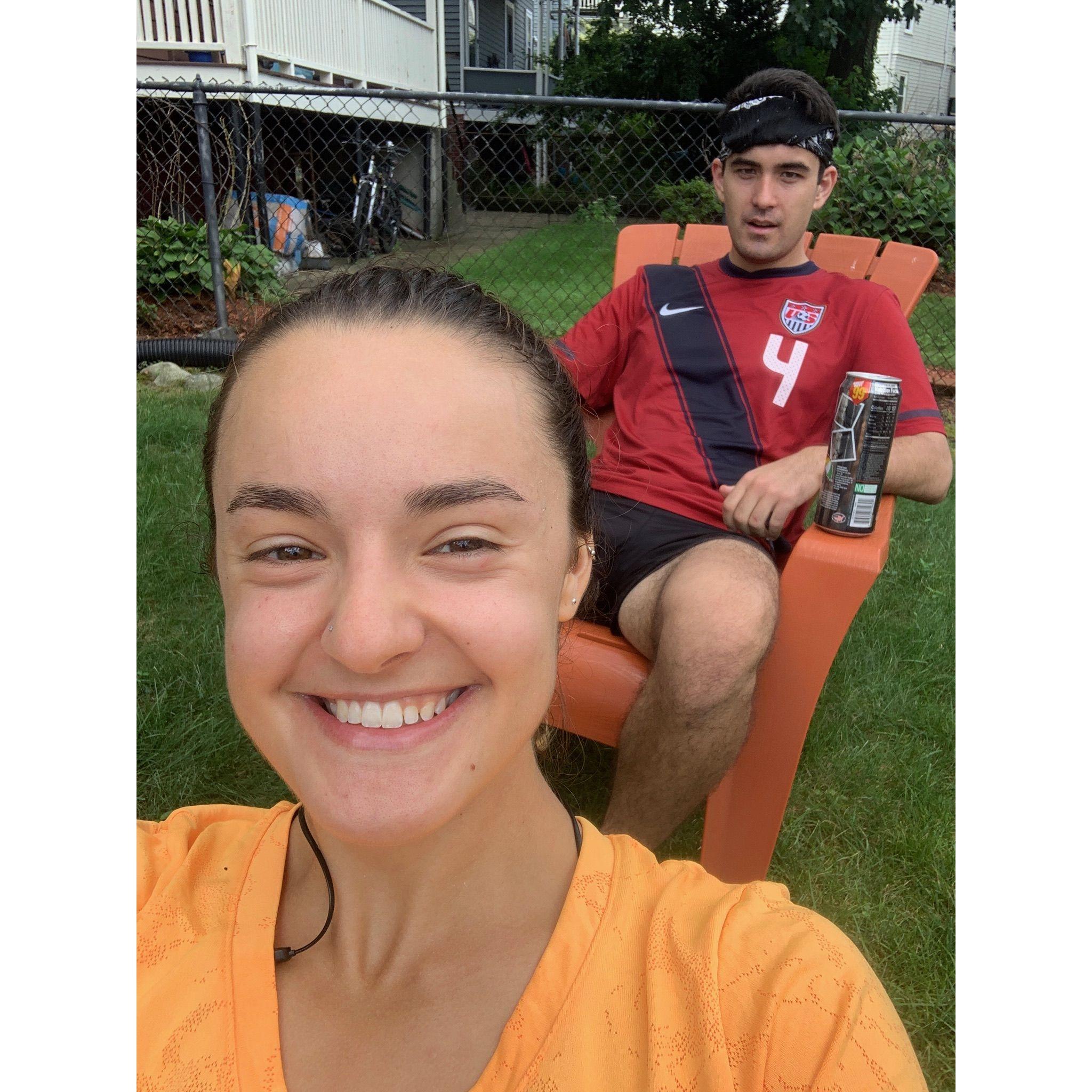 16 miles later