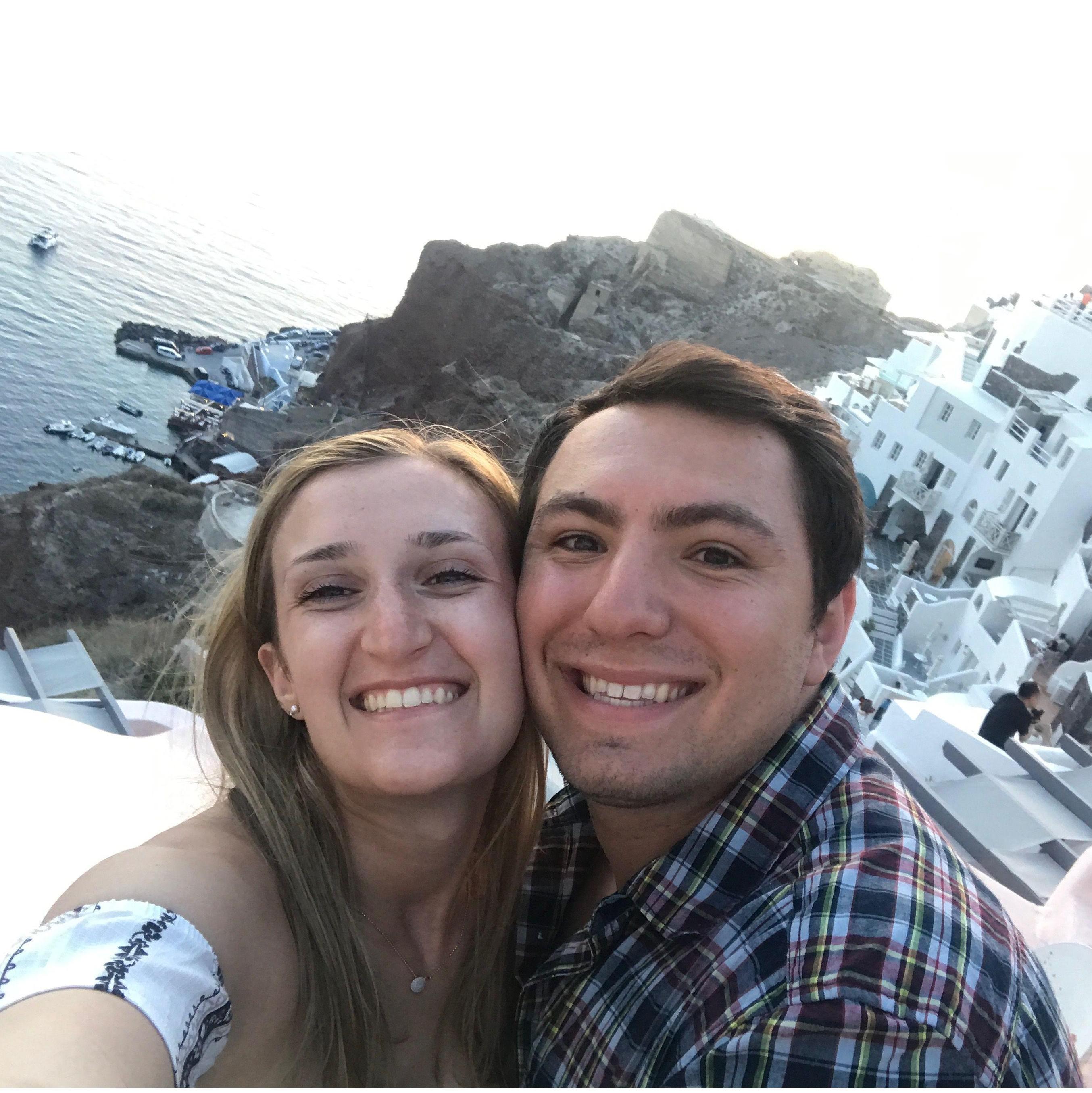 All smiles in Greece!