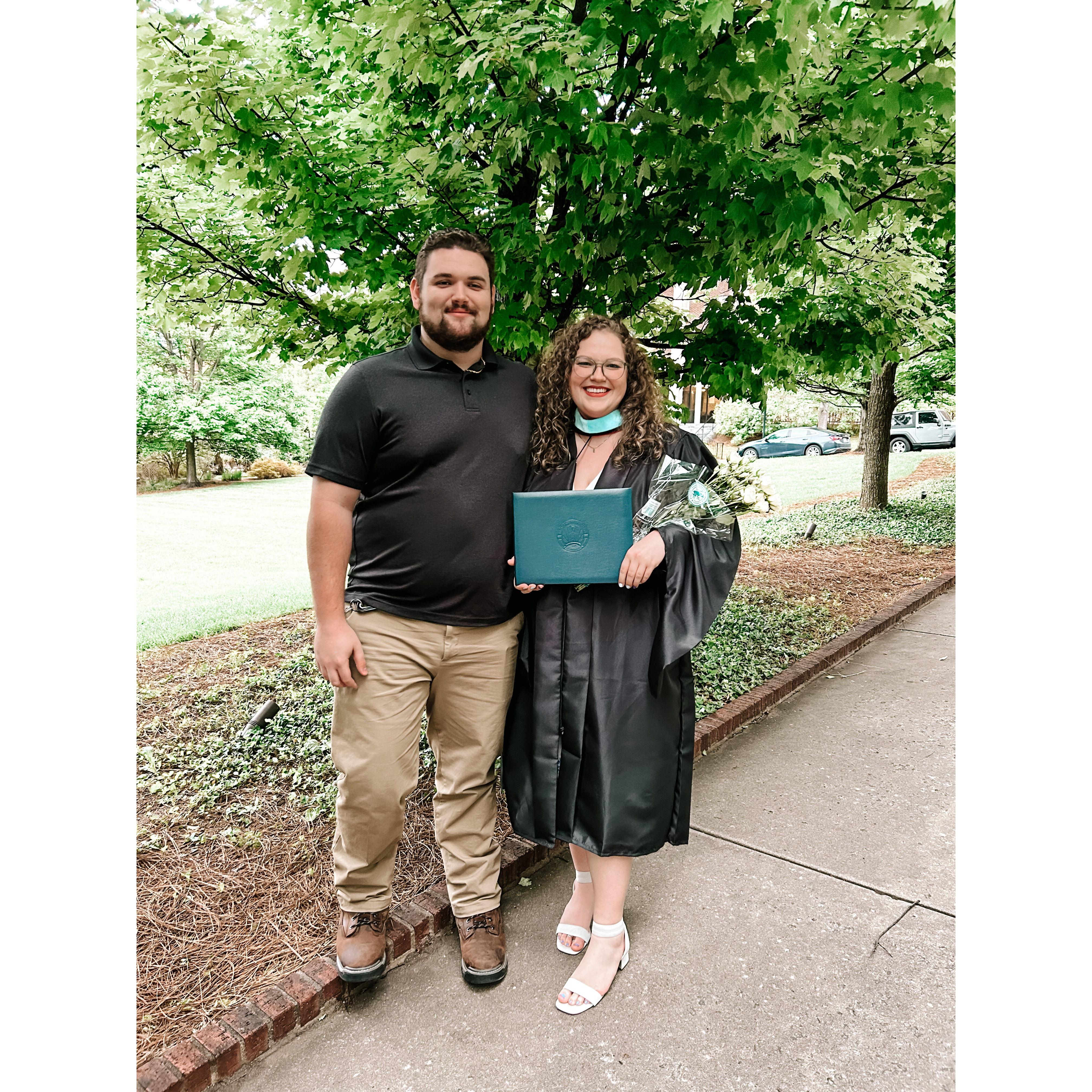Lindsey's graduation from Belmont!