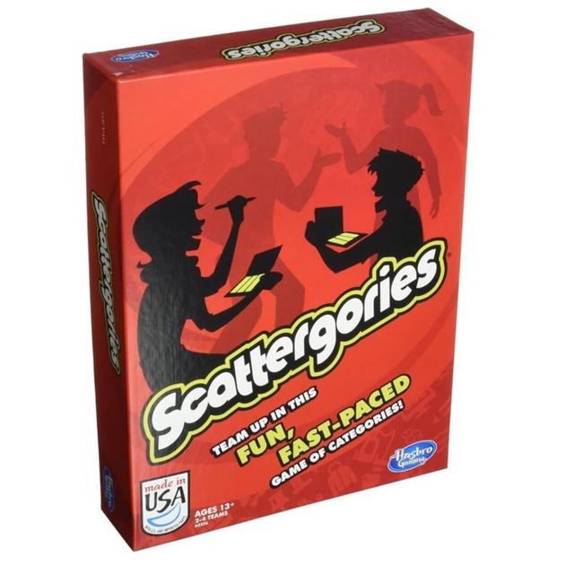 Scattergories Board Game, Game of Categories, Family Board Games for Adults and Teens, Fun Party Games for 2 to 4 Teams, Word Games, Ages 13+