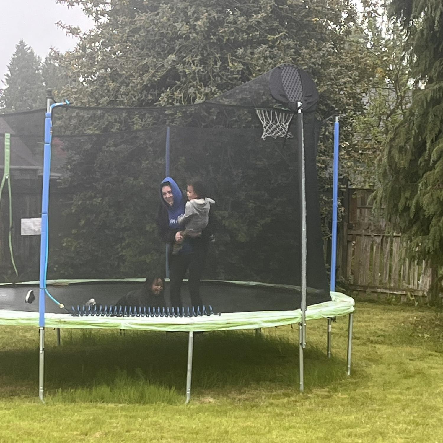 Jump jump jump even if its raining