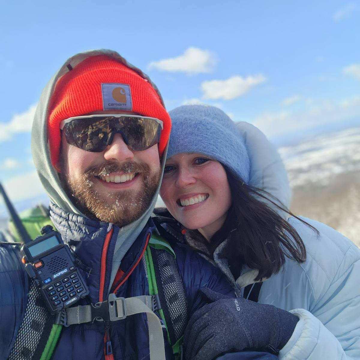 Our 3rd date in January 2024 was a hike at Annapolis Rock which is where Josh later proposed!