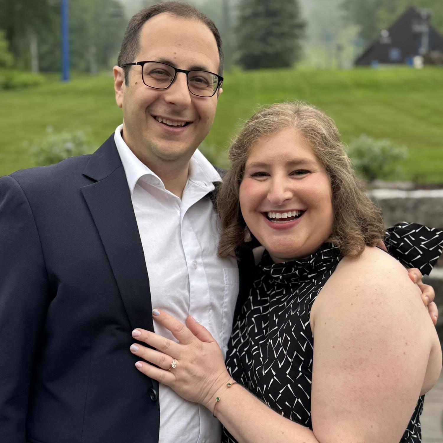 Celebrating our friends’ wedding in NH