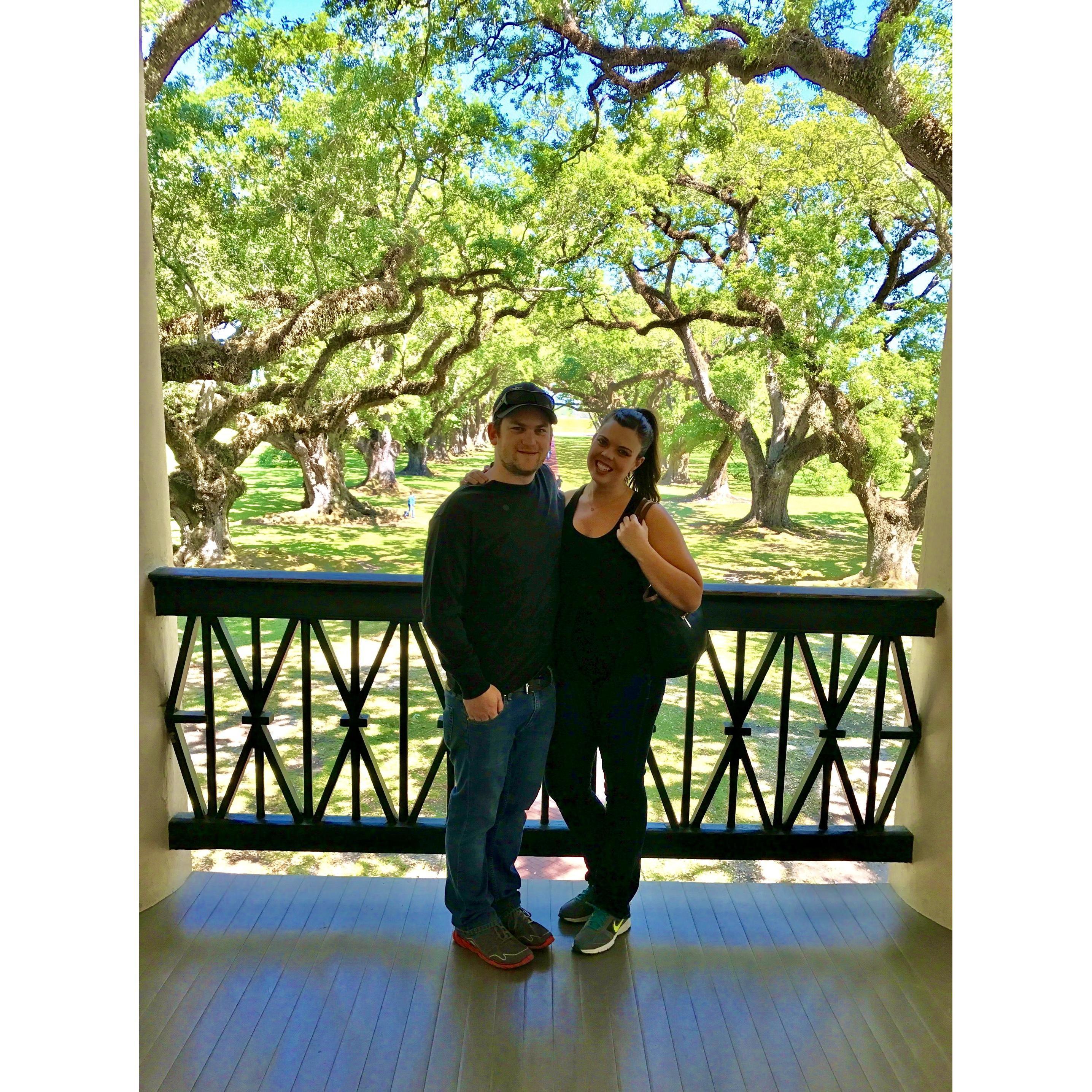 April 2017 - Our trip to New Orleans - Oak Alley Plantation LA