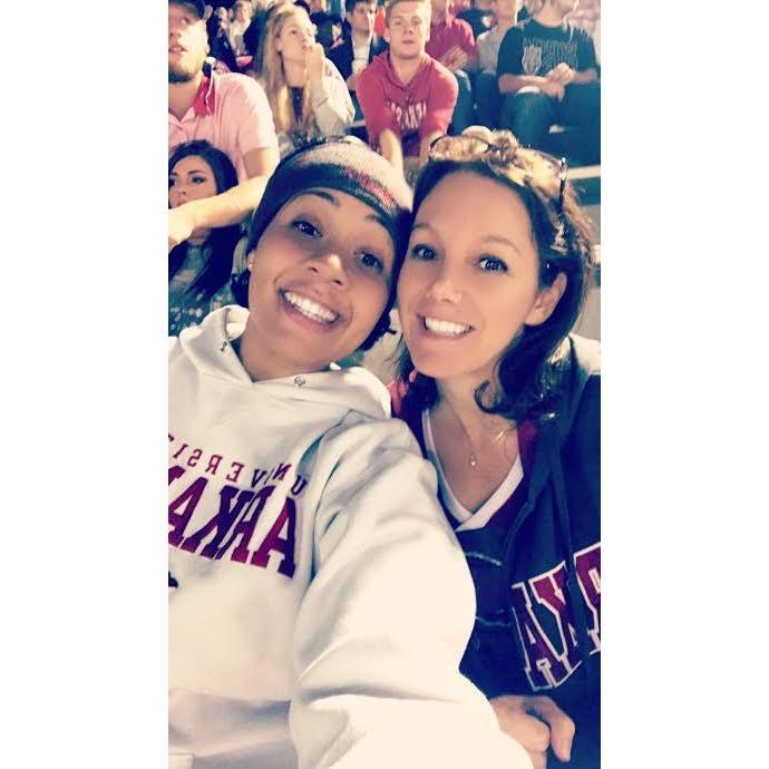 In our spare time (which is sparse), we are football fans, and more specifically...RAZORBACKS fans. Woooooooo Pig Sooie!!!!