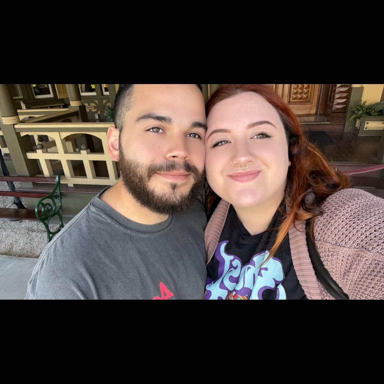 During our 9th anniversary trip to the Winchester Mansion in San Jose, CA