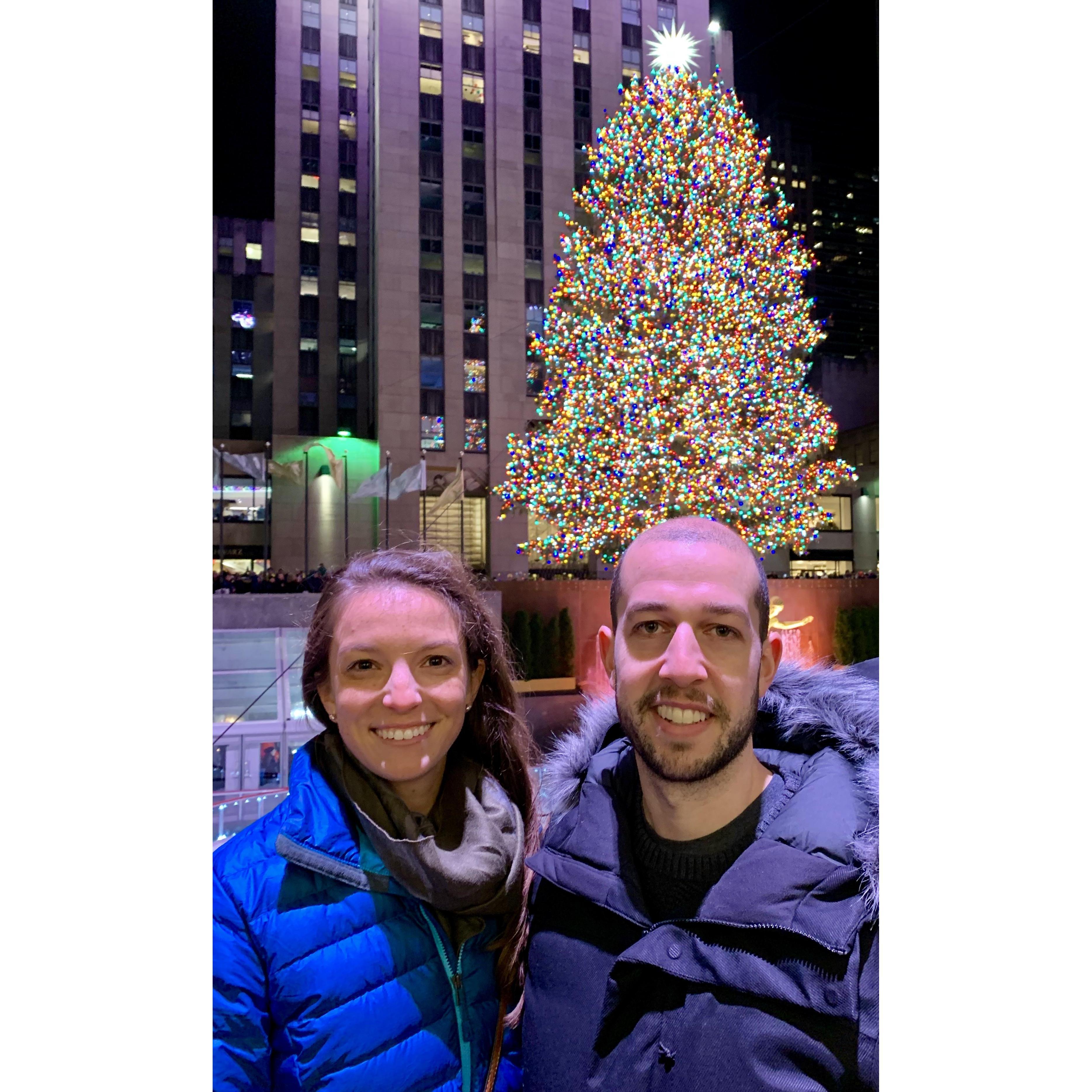 Christmas at Rockafeller Center!