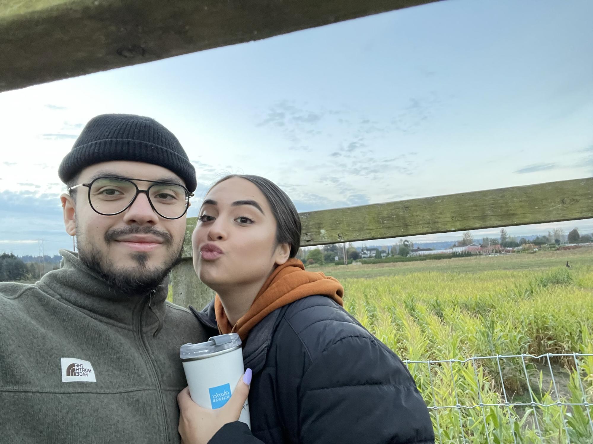 At the Pumpkin Patch with Family & Friends this year🎃