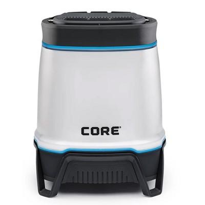 CORE 1250 Lumen Rechargeable Bluetooth Speaker & Lantern with USB Outlet, Gray