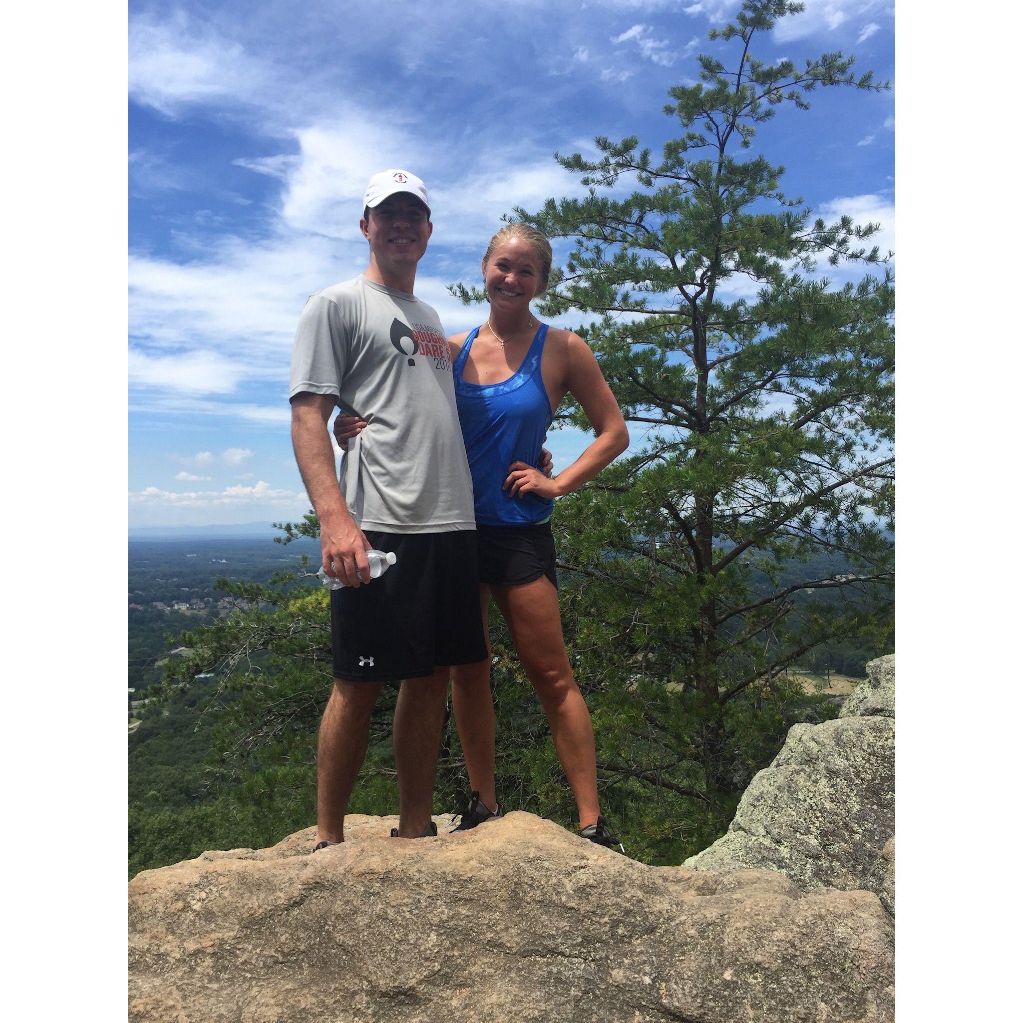 August 3, 2017 - Will asked Sav to be his (sweaty) girlfriend :)