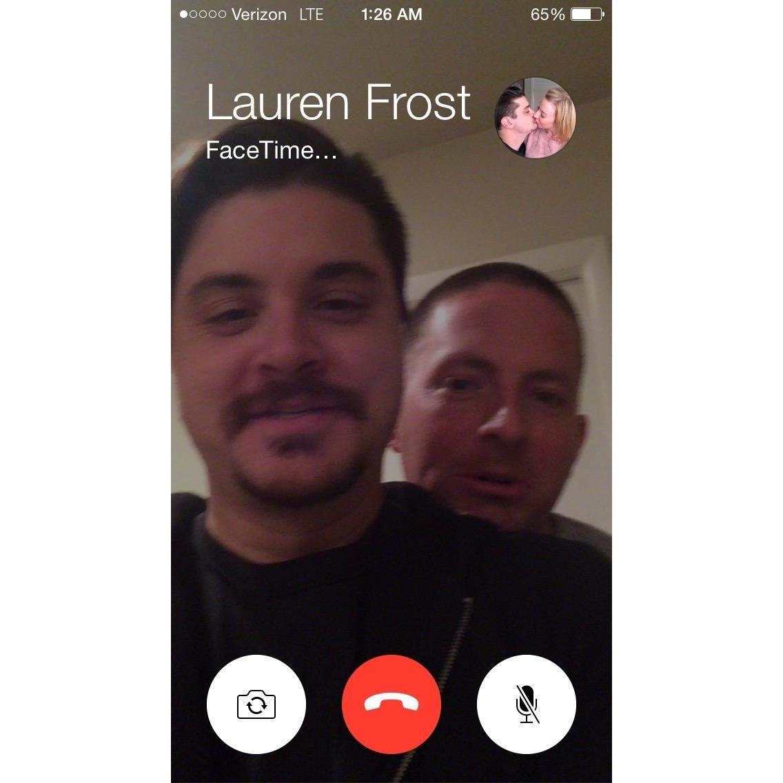 Long distance dating, with lots of FaceTime