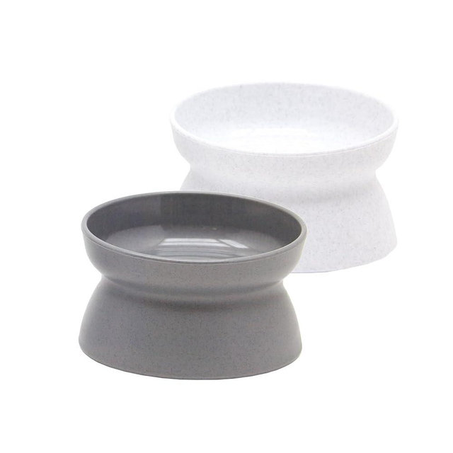 Kitty City Raised Cat Bowls, Large Bowl 2pk (Modern)