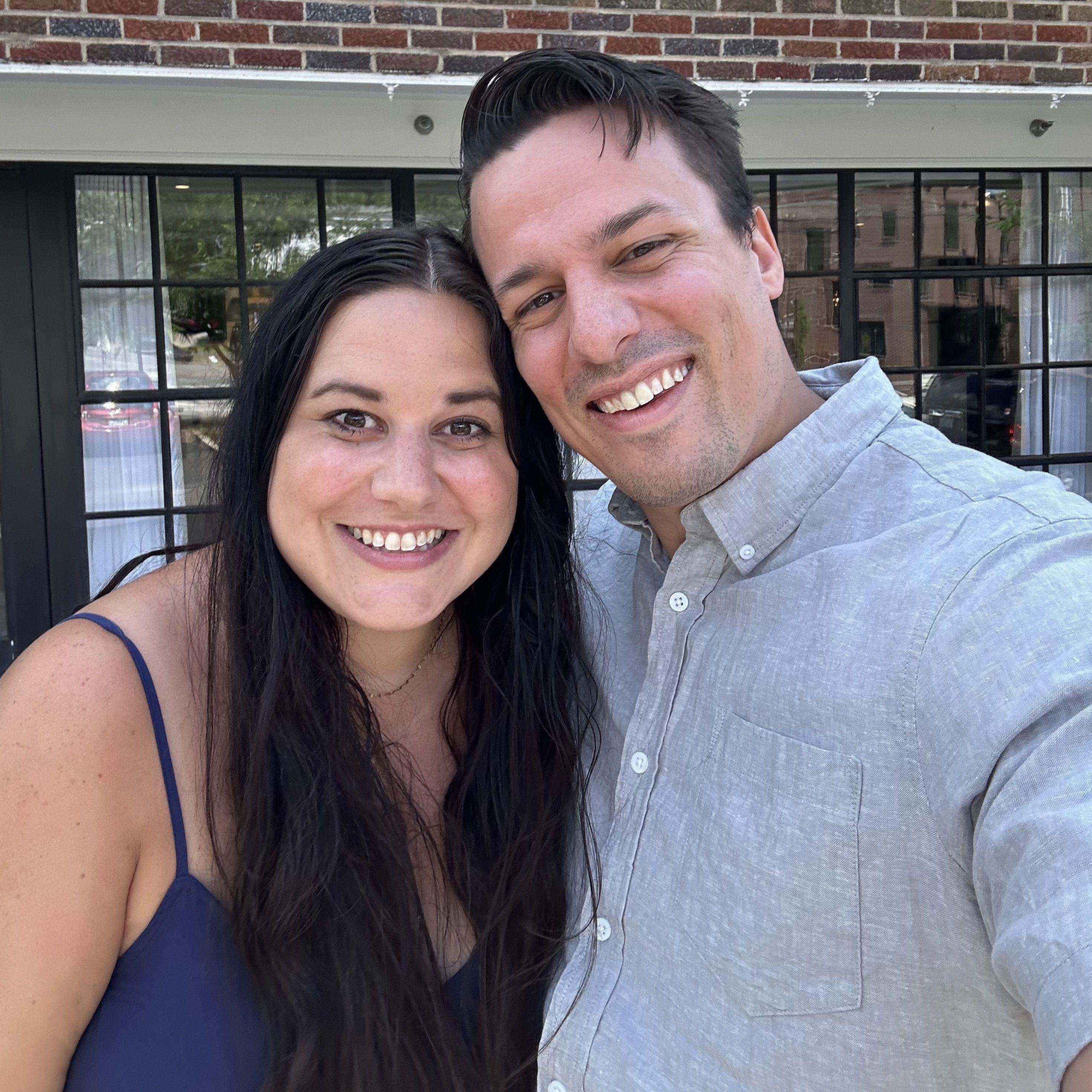 Right after we picked out Kaitlin's engagement ring!
