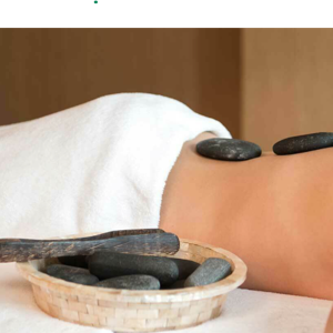 A massage at the resort