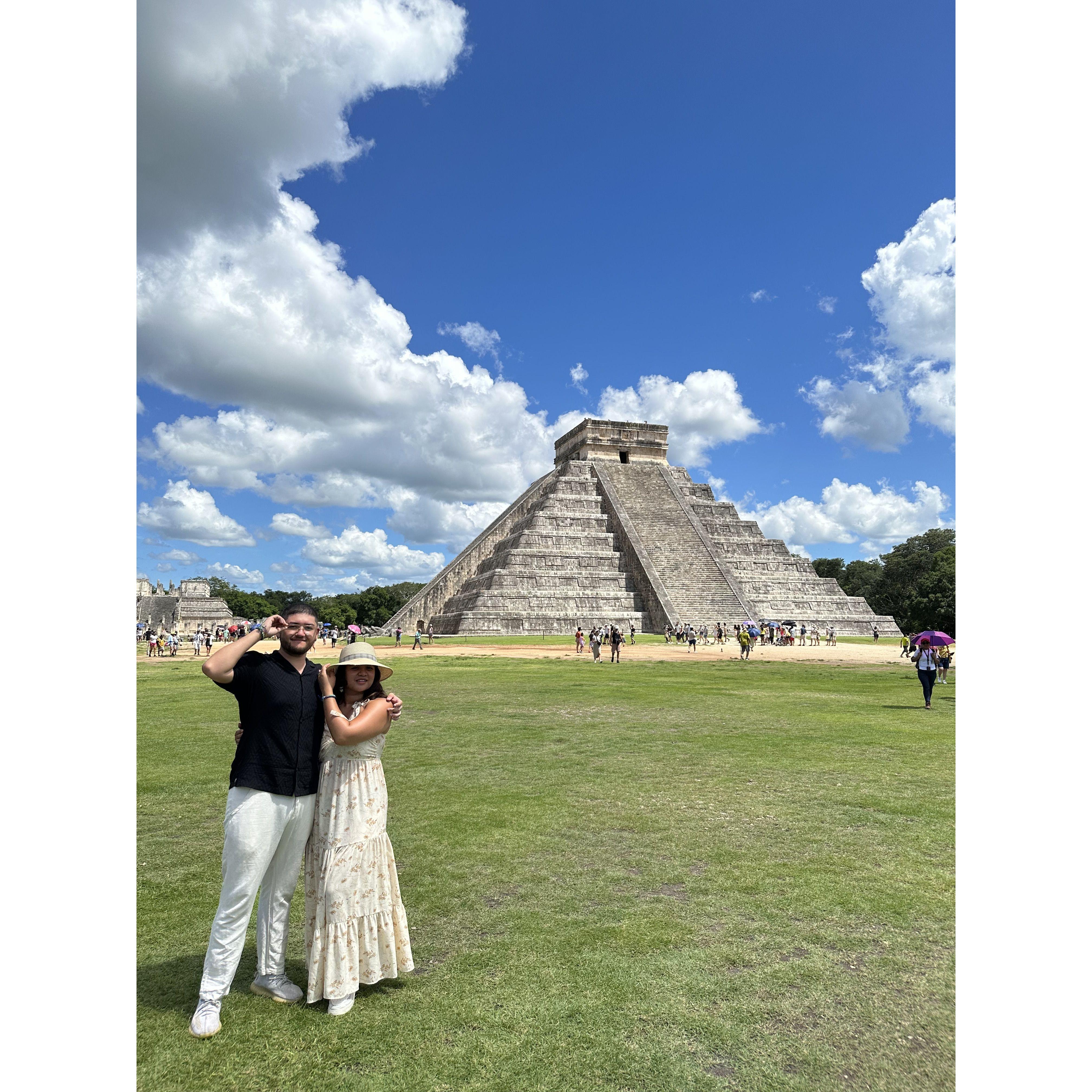 Our 1st going to Chichen Itza