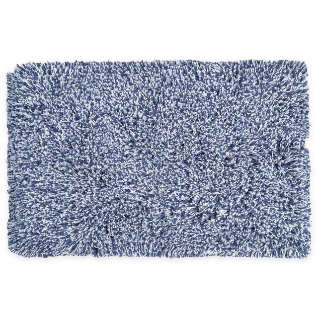Peri Home 20-Inch x 30-Inch Medallion Bath Rug in Indigo