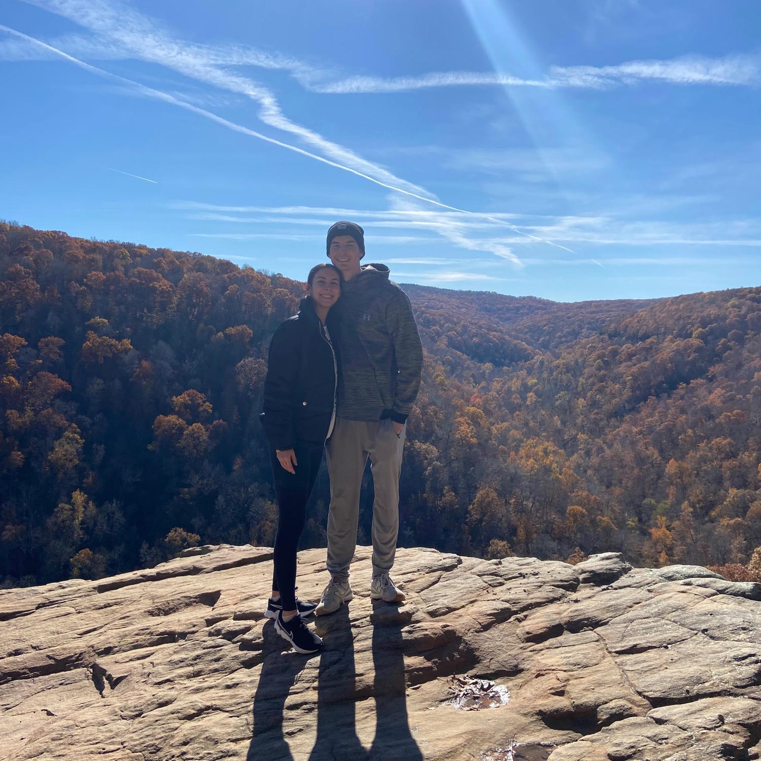 Hiking has always been one of our favorite things to do together.