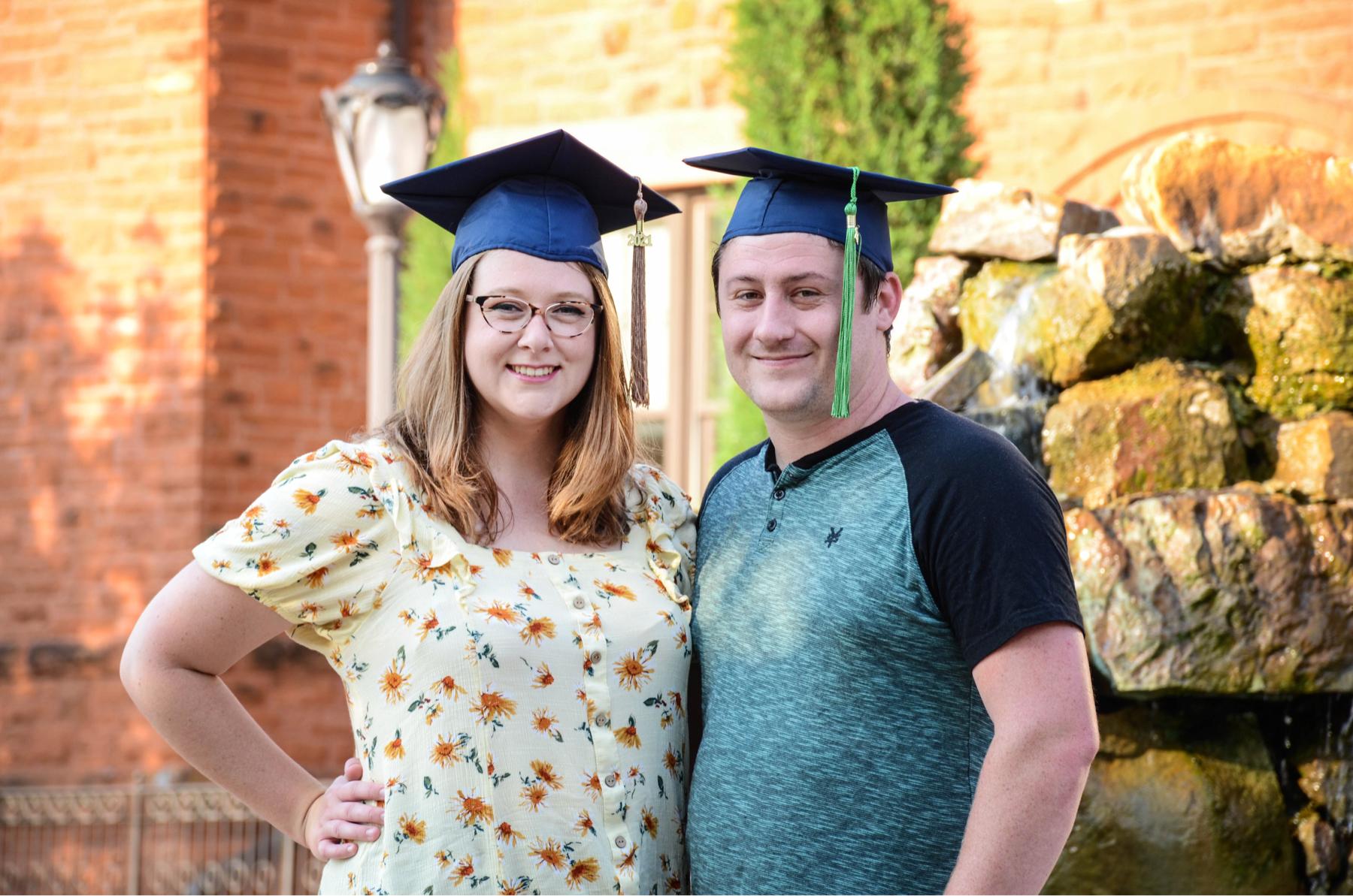 We kinda sorta graduated together