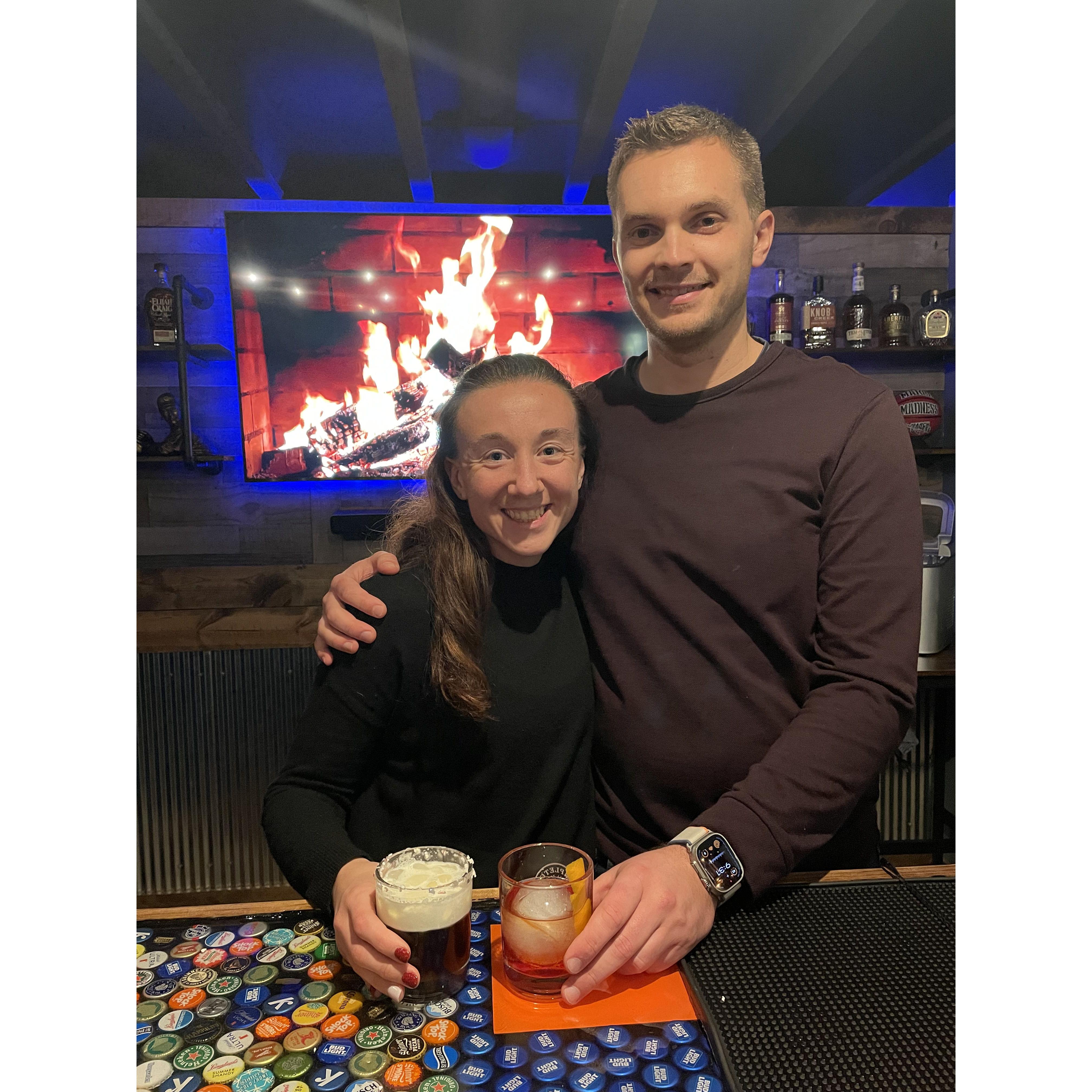 Holiday drinks at Bar Fuel