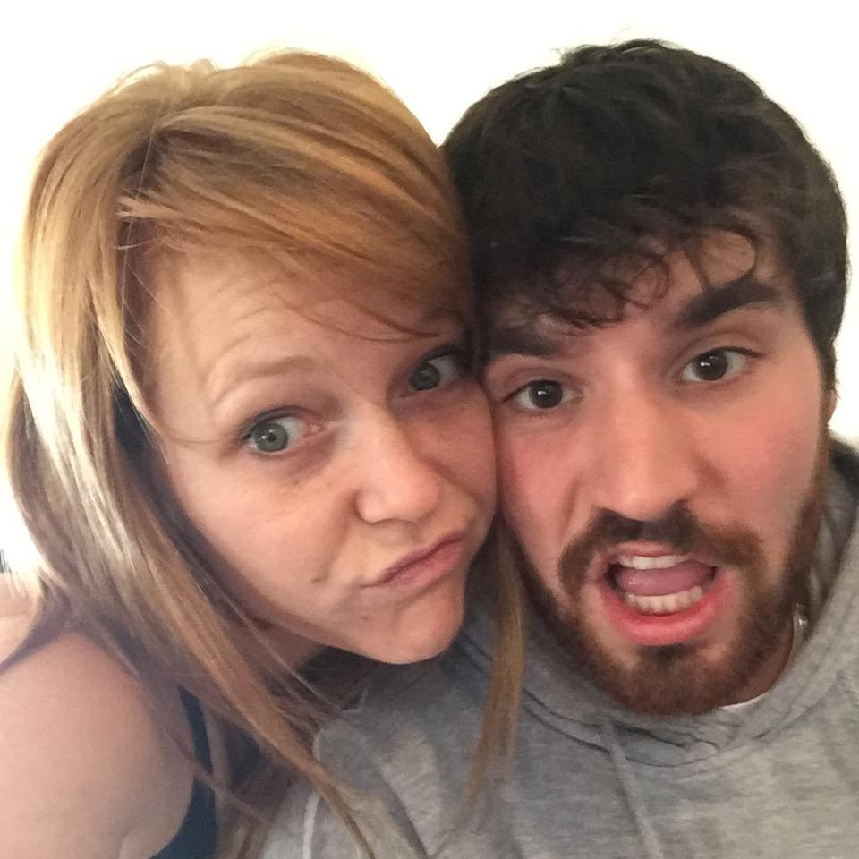 Our first Christmas morning together here in PA