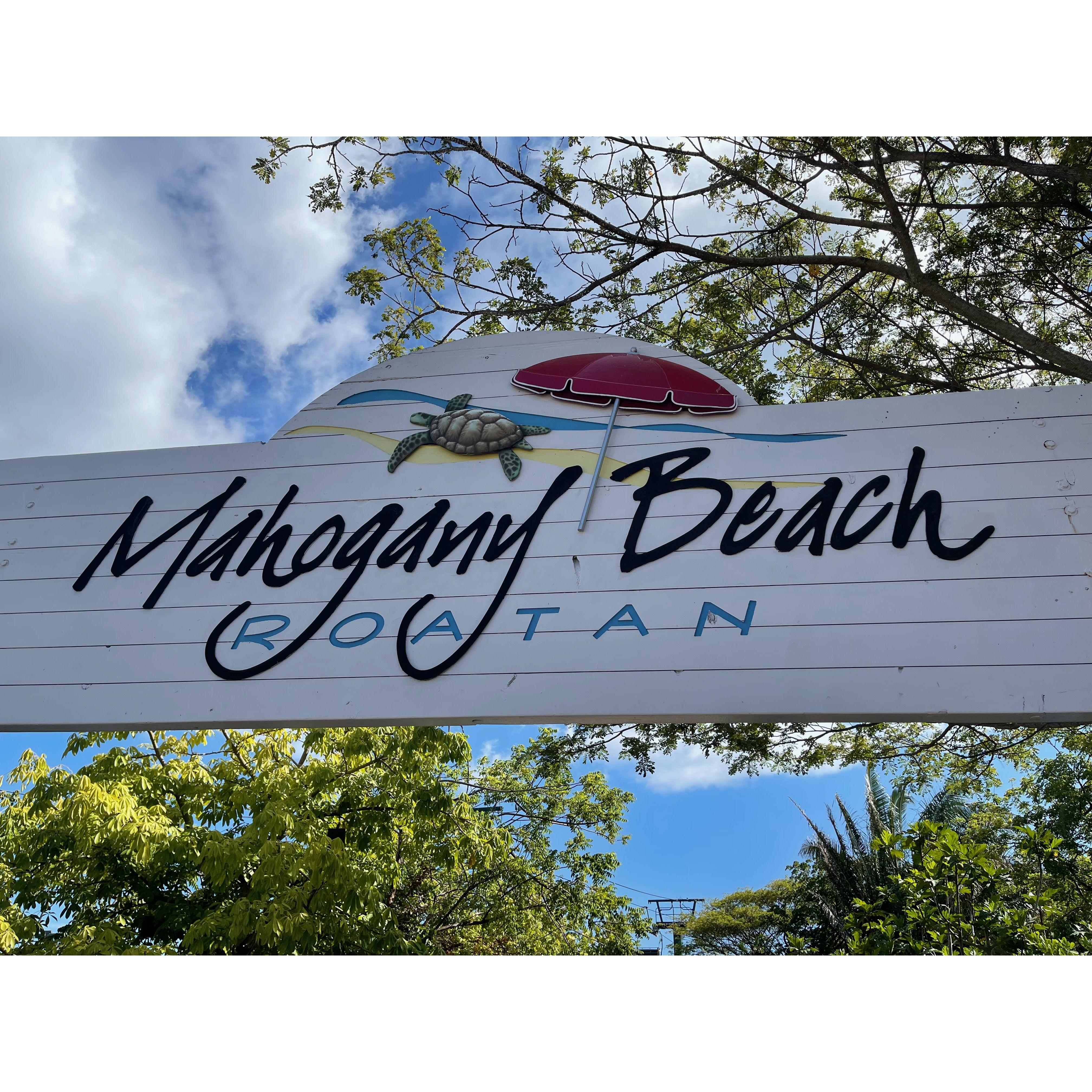 Mahogany Beach ~ Roatan, Honduras