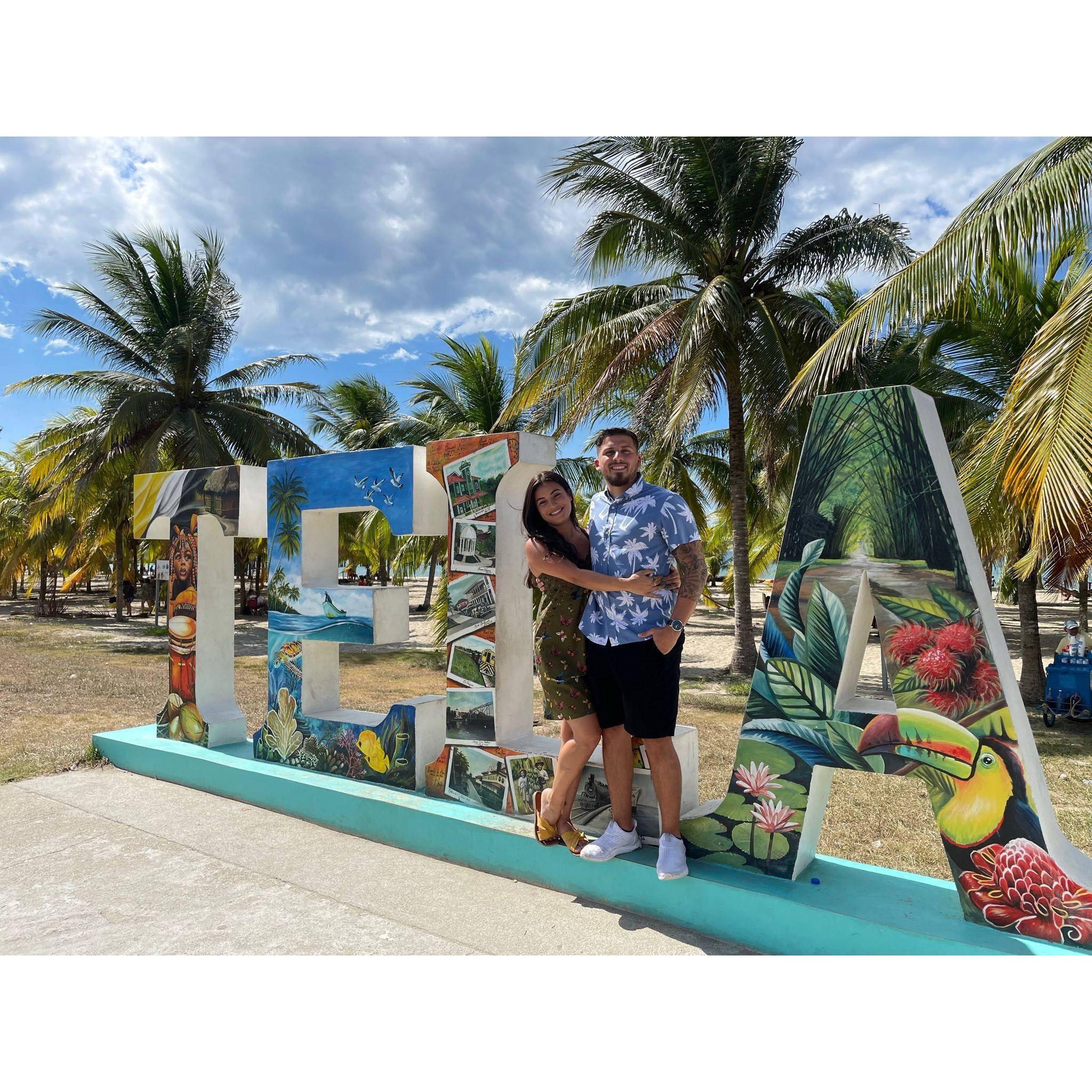 Cesar's first time in Honduras. He loved it so much we went back the next year.