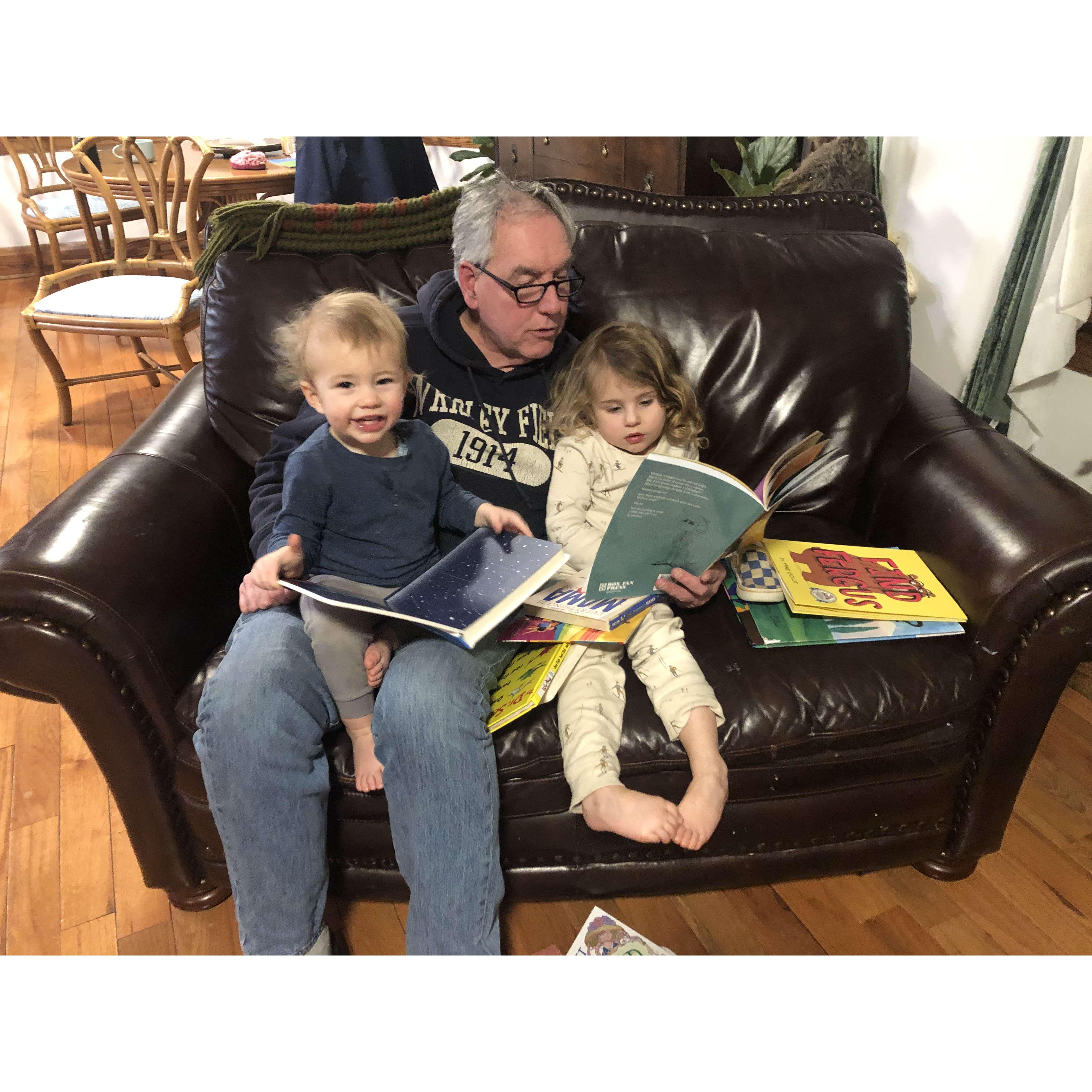 More book reading please!!!