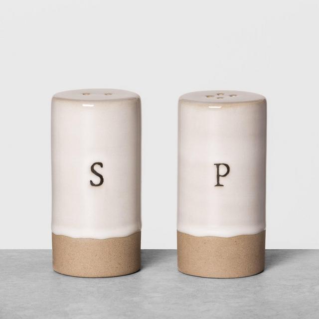 Salt & Pepper Shakers Cream - Hearth & Hand™ with Magnolia