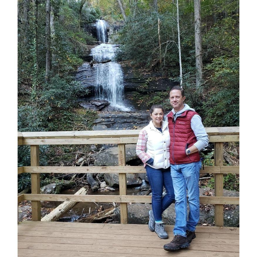 Hiking in Blairsville, Georgia - a Covid getaway to spend time with my family in the mountains. October 2020