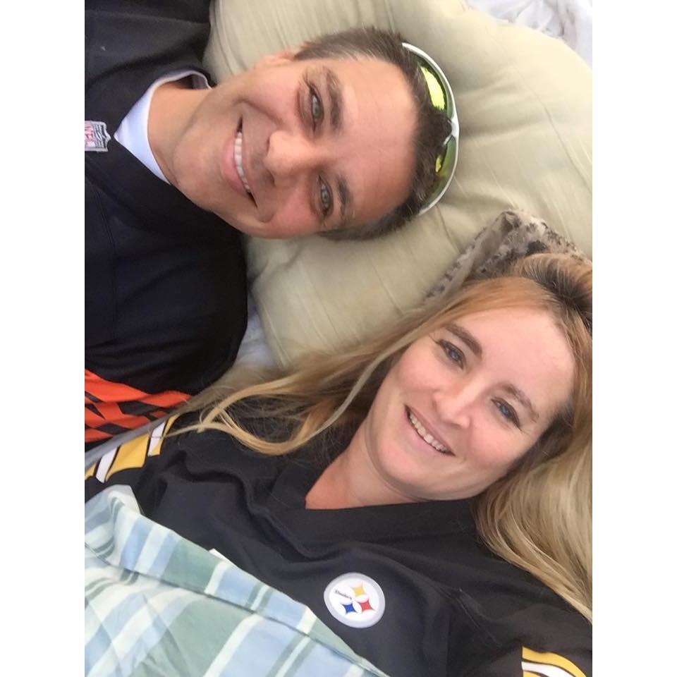September 27, 2015, Laying on the roof trying to see the Lunar eclipse.