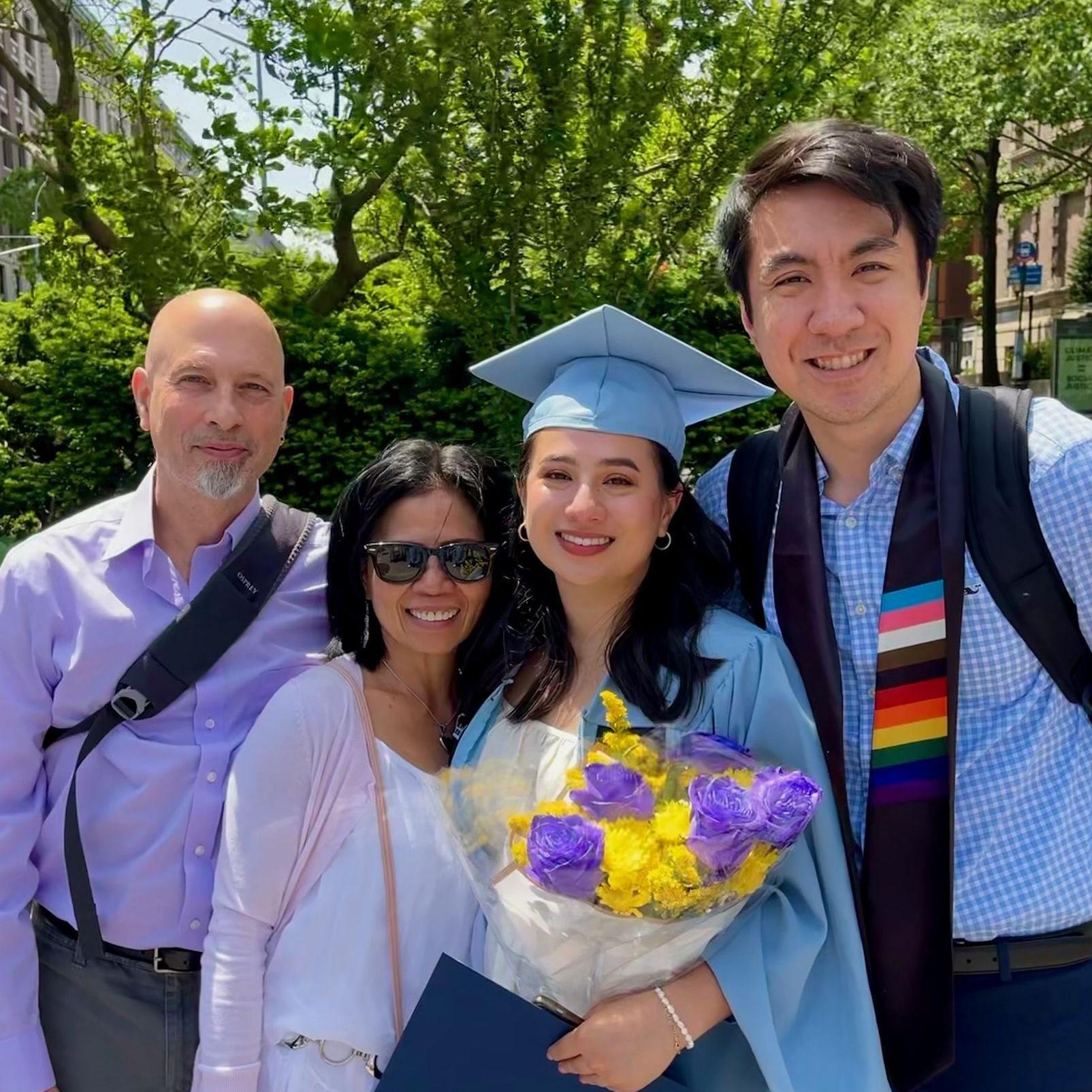 May 2023: Kayla graduated with her Master's