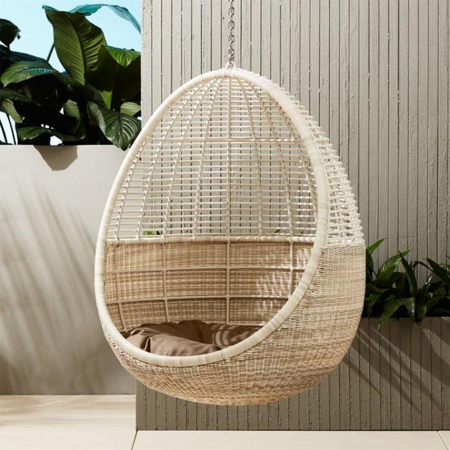 Pod Hanging Chair with Cushion