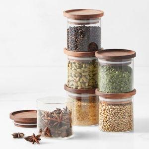 Hold Everything Stackable Spice Jars (Set of 6)