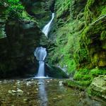 St Nectans Glen Waterfall
