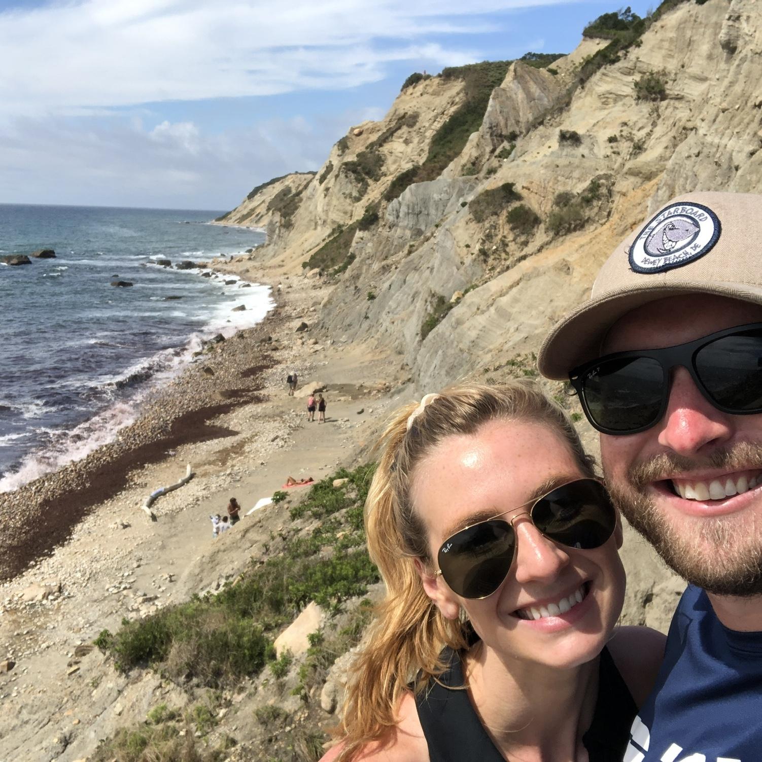 The Mohegan Bluffs, RI