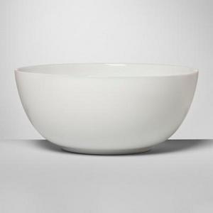 Glass Serving Bowl 36oz White - Made By Design™