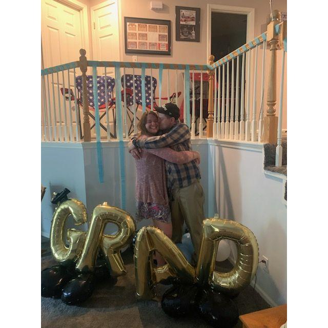 Courtney graduated with her Master's degree