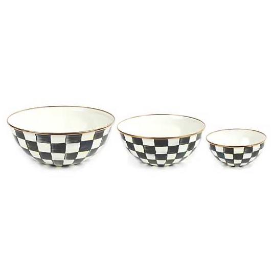Courtly Check Mixing Bowls, Set of 3