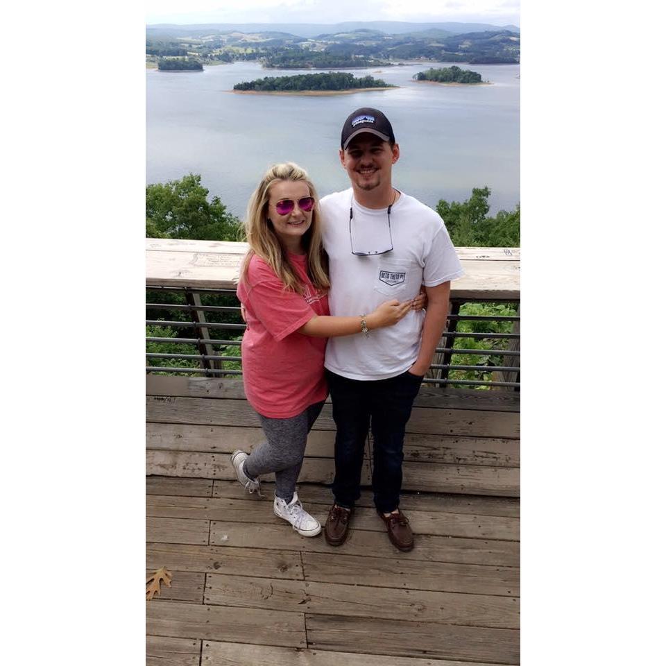 Justin's first trip to Tennessee in 2017. He met most of my family at this trip