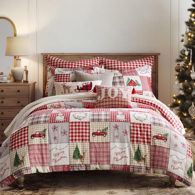 Home For Christmas King Comforter Set - Levtex Home